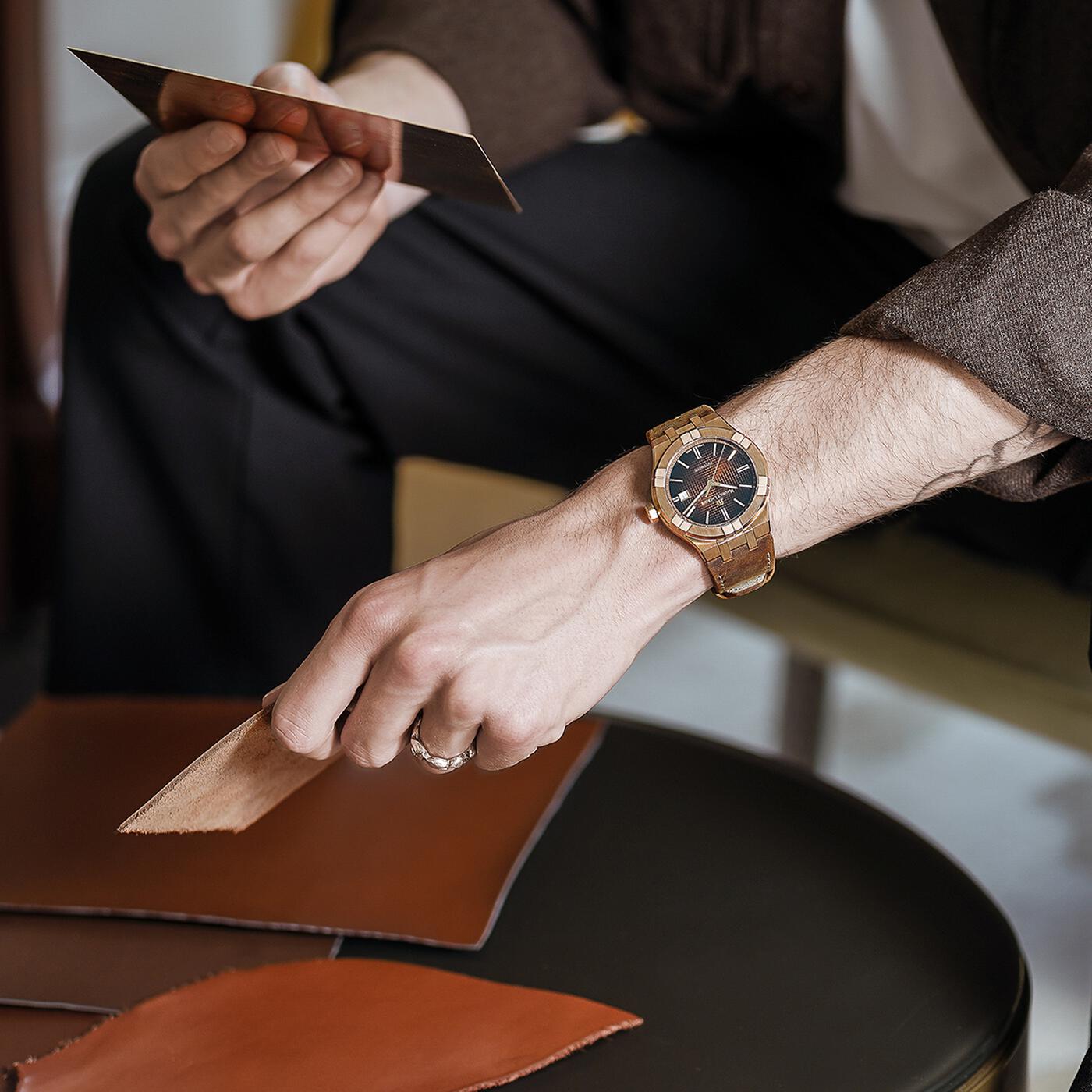 Maurice lacroix aikon bronze hotsell